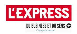 Logo du Journal l'Express, du Business et du sens