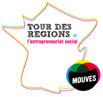 Logo du tour des régions de l'entrepreneuriat social Mouves