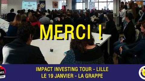 Plus de 100 personnes pour le lancement Impact Investing Tour à Lille