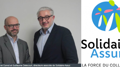 Hervé Comot et Guillaume Delecourt de Solidaire Assur