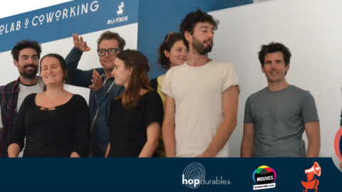 Adopte un entrepreneur à Grenoble : L’équipe de HopDurable et La SCOP la Péniche