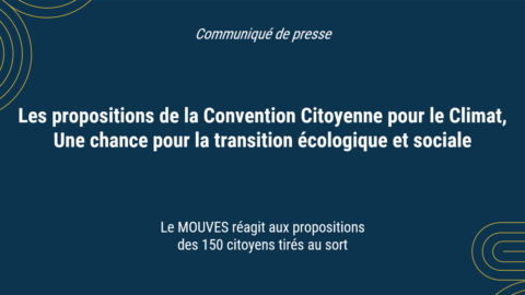 Les propositions de la CCC : une chance pour la transition écologique et sociale