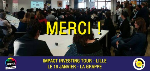Plus de 100 personnes pour le lancement Impact Investing Tour à Lille
