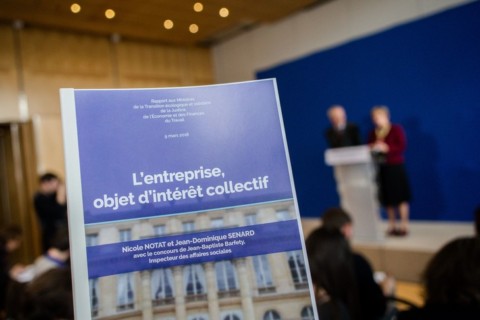 Remise du rapport « L’entreprise, objet d’intérêt collectif », la réaction du Mouves