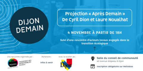 Retour sur l’événement “Projection du film Après-Demain” à la Métropole de Dijon le 4 novembre 2019